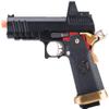 Evike Airsoft - AW Custom HX26 Match King Compact Hi-CAPA Gas Blowback Airsoft Pistol (Color: Red) view 3