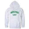 W Republic UNT University of North Texas Mean Green Seal Hoodie Sweatshirts - White, Small view 1