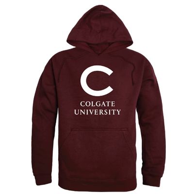 W Republic Colgate University Colgate Raiders Seal Fleece Hoodie Sweatshirts - Maroon, XX-Large