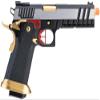 Evike Airsoft - AW Custom Full Auto Ace Competitor Hi-CAPA Gas Blowback Airsoft Pistol (Package: Two-Tone/Green Gas/Gun Only) view 4