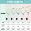 bo'weiqi 23" Kids Tennis Racket for Aged 8-10, Lightweight Youth Tennis Racket for Outdoor/Indoor Sports Including 1 Tennis Racket,1 Non-Slip Grip and 1 Shoulder Strap Bag Easy Carry(Green+Yellow) view 2