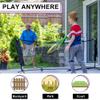 bo'weiqi 21" Kids Tennis Racket for Aged 6-8, Lightweight Toddler Tennis Racket for Outdoor/Indoor Sports Including 1 Tennis Racket,1 Non-Slip Grip and 1 Shoulder Strap Bag Easy Carry(Green+Yellow) view 3