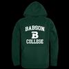 W Republic Babson College Beavers Seal Fleece Hoodie Sweatshirts - Forest Green, Large view 1