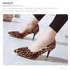 1pair Leopard Print Pointed Toe High Heels for Women Fashionable Single Pumps for Parties Office Weddings Casual Events Stylish Chic Design for Any Occasion view 3