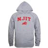 W Republic NJIT Highlanders Seal Hoodie Sweatshirts - Heather Grey, Medium view 1
