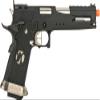 Evike Airsoft - AW Custom HX22 Gold Standard IPSC Gas Blowback Airsoft Pistol (Color: Black) view 4