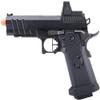 Evike Airsoft - AW Custom HX26 Match King Compact Hi-CAPA Gas Blowback Airsoft Pistol (Color: Black) view 3