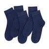 SERISIMPLE Colorful Quarter Ladies Crew Socks Breathable Solid Pastel Light Color Thin Bootie Unisex Sock 5 Pairs (s,Royal Blue) view 1