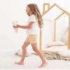 Auranso Girls Bike Shorts Cartwheel Breathable and Safety Biker Under Dress Dance Shorts Skin Color 10-12 Years view 3