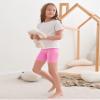 Auranso Girls Bike Shorts Cartwheel Breathable and Safety Biker Under Dress Dance Shorts Black Pink Grey 9-10 Years view 3