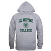 W Republic Le Moyne College Dolphins Seal Fleece Hoodie Sweatshirts - Heather Grey, Large view 1