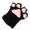 jojofuny Adorable Plush Gloves for Boys and Girls Warm Fingerless Mittens for Cosplay and Performance Cute Furry Accessories for Toddlers Birthday view 1