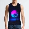 NaRHbrg Palm Tree Tanks Tops for Mens Cool Printed Graphic Sleeveless Tank Top Muscle Shirt for Workout Gym Jogging view 3