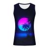 NaRHbrg Palm Tree Tanks Tops for Mens Cool Printed Graphic Sleeveless Tank Top Muscle Shirt for Workout Gym Jogging view 4