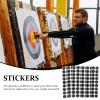 BESPORTBLE 50sheets Self-Adhesive Stickers Repairing Decals for Sports Portable Creative Labels for Shooting Practice Total view 3