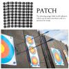 BESPORTBLE 50sheets Self-Adhesive Stickers Repairing Decals for Sports Portable Creative Labels for Shooting Practice Total view 4