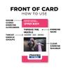 (30+ Cards) Foam Rolling Fundamentals Flashcards, 3x5 in, Fitness Cards for Fast Recovery, Color Coded Workout Cards for Foam Roller Warm Ups & Cooldowns, Bend Resistant, Durable view 2