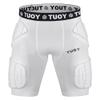 TUOYR Mens Padded Compression Short Football Girdle with Pads Hip Thigh Butt Tailbone Protector Pants Youth Adult Protective for Baseball Snowboard Skate Ski Kockey Cycling Baseball Rugby view 2