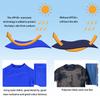Boys Swim Set Size 6 Baby Boys' Rash Guard Shirts with Swim Trunks with Compression Lined UPF 50+ Red Shark view 4