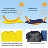 Toddler boy Swim Shirt Swim Trunks Sets Rash Guard Long Sleeve Swimsuit with Compression Liner UPF50+ Size 5T Blue Yellow Swim Ring Shark view 3