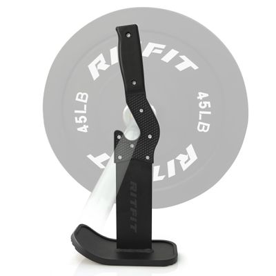 RitFit Deadlift Jack/Barbell Jack Unload 660LB Barbell Stand with Non-Slip Handle and Base, Perfect for Deadlift and Powerlifting