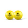 omtex Weighted Balls 400 g for Power Hitting, Batting and Pitching Training Suitable for Teenager & Athlete, Build Strength and Muscle, Improve Technique and Form - Yellow view 1