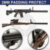 LOIUO Gun Rack Storage Wall Mount Rifles Shotgun Hooks Horizontal Metal Hangers for Storing Shotguns Rifles Archery Bow Heavy Duty Steel view 4