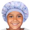 Hat Hut Kids Satin Bonnet Sleep Cap for Curly Hair - Adjustable Silk Cap for Baby Sleeping - Toddler Child Hair Bonnet (Unicorn 3) view 1