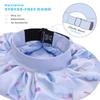 Hat Hut Kids Satin Bonnet Sleep Cap for Curly Hair - Adjustable Silk Cap for Baby Sleeping - Toddler Child Hair Bonnet (Unicorn 3) view 4