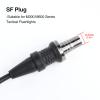 NOBUHIRO Pressure Switch with Offset Light Mount, Dual Function, SF Plug view 2