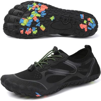 LIZRHA Water Shoes for Men and Women Quick Dry Aqua Swim Barefoot Shoes for Outdoor Fishing Beach Pool Boat Surfing Walking Water Park and Yoqa Activities