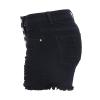 Ripped Jean Shorts for Women Casual Sexy Button-Fly High Rise Frayed Raw Hem Stretchy Denim Shorts Summer Hot Pant view 3
