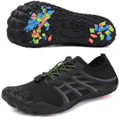 LIZRHA Water Shoes for Men and Women Quick Dry Aqua Swim Barefoot Shoes for Outdoor Fishing Beach Pool Boat Surfing Walking Water Park and Yoqa Activities