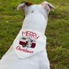 Merry Christmas Camper Pet Bandana Collar - Illustration Scarf Collar - Cute Dog Bandana - S view 2