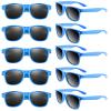 Bouiexye 48 Pack Party Sunglasses Bulk for Birthday Summer Wedding Party Goody Bag Fillers Supplies (Light-blue) view 1