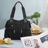 2023 Large Capacity Waterproof Multi Pocket Nylon Shoulder Bag, Waterproof Tote Bag, Women Handbags Purses for Shoulder Handbags Travel Bag (Khaki) view 2
