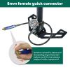 TUXING PCP Hand Pump 300Bar,Airgun Hand Pump,4500 PSI High Pressure Air Pump Stainless Steel Four Stage Pump for Air Rifles Air pistol 30MPA view 4