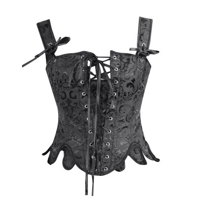 Push Up Corset Top for Women Victorian Bustier Tops Steampunk Belt Pirate Renaissance Vest Overbust Corsets