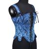 Push Up Corset Top for Women Victorian Bustier Tops Steampunk Belt Pirate Renaissance Vest Overbust Corsets view 3