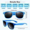 Bouiexye 100 Pack Neon Kids Sunglasses Party Favors for Birthday Party Summer Beach Pool Party Supplies view 3