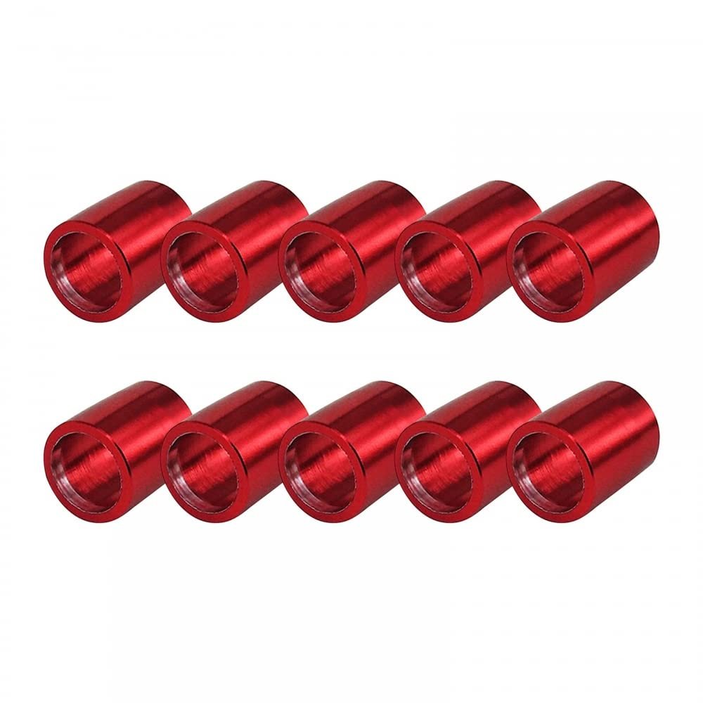 MiOYOOW 10PCS Archery Arrow Ring, Explosion-Proof Arrow Shaft Protecter Aluminum Alloy Arrow Ring for Outdoor Hunting