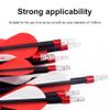 MiOYOOW 10PCS Archery Arrow Ring, Explosion-Proof Arrow Shaft Protecter Aluminum Alloy Arrow Ring for Outdoor Hunting view 3