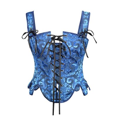 Push Up Corset Top for Women Victorian Bustier Tops Steampunk Belt Pirate Renaissance Vest Overbust Corsets