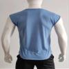 Freebily Mens Mock Sleeveless T Shirt Turtleneck Pullover Thermal Tank Tops Solid Undershirt Slim Fitted Light Blue A XX-Large view 4