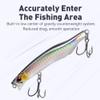 Kingdom Fishing Lure 0.4oz~0.7oz Sinking Pencil Bait with Bill Swiming Baits Long Casting for Freshwater Saltwater for Bass view 2
