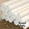 Platinum Jumps Set/3-10ft 3 Stripe 1-Color Round Rails Light Green view 2
