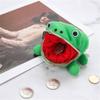 2Pcs Frog Coin Purse,Cute Animal Cosplay Props Frog Wallet,Anime Cartoon Manga Flannel Coin Holder view 4