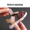 Zonkacen Little Kids Boys Girls Fashion Non Slip Closed Toe Quiet Beach Sandals for Aqua Water Sport Wading Amusement Park Play Games Running Red 3.5 Infant view 4