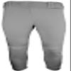 Epic Women's Tournament Low-Rise, Belt Loop, Braid Softball Pants (W/Piping) Grey/Blue L view 2