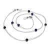 EVSER Glasses Chains Eyeglass Strap for Women Simple Two Tone Mask Chains Stylish Glasses Holder Chains (Color : Dark Blue, Size : 1) view 1